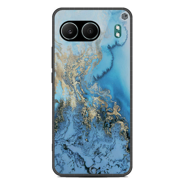 Marble Series Soft Phone Case - Metal Case - Design 2 - OnePlus Nord 4