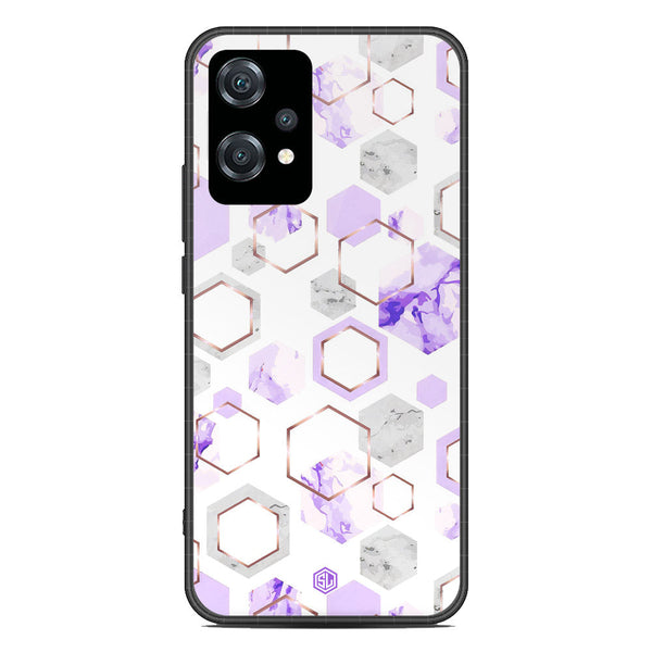 Stylish Marble Series Soft Phone Case - Premium Glass Case - Design 5 - OnePlus Nord CE 2 Lite 5G