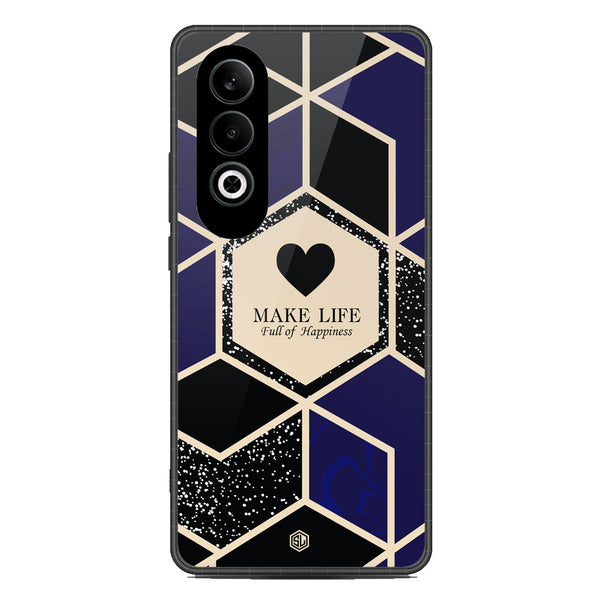 Happiness Series Soft Phone Case - Metal Case - Design 1 - OnePlus Nord CE 4