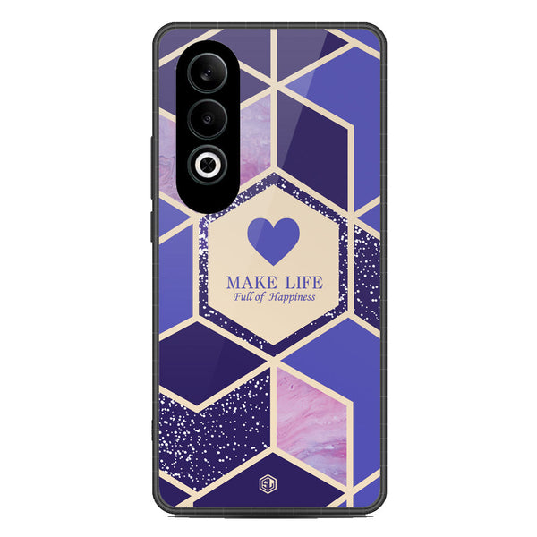 Happiness Series Soft Phone Case - Metal Case - Design 2 - OnePlus Nord CE 4