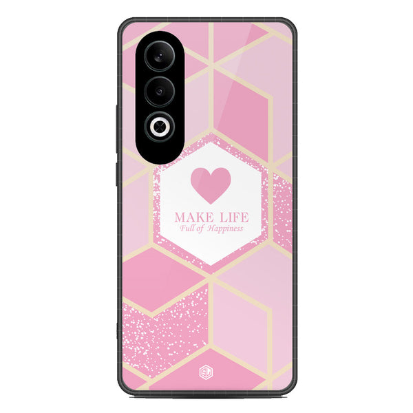 Happiness Series Soft Phone Case - Metal Case - Design 3 - OnePlus Nord CE 4
