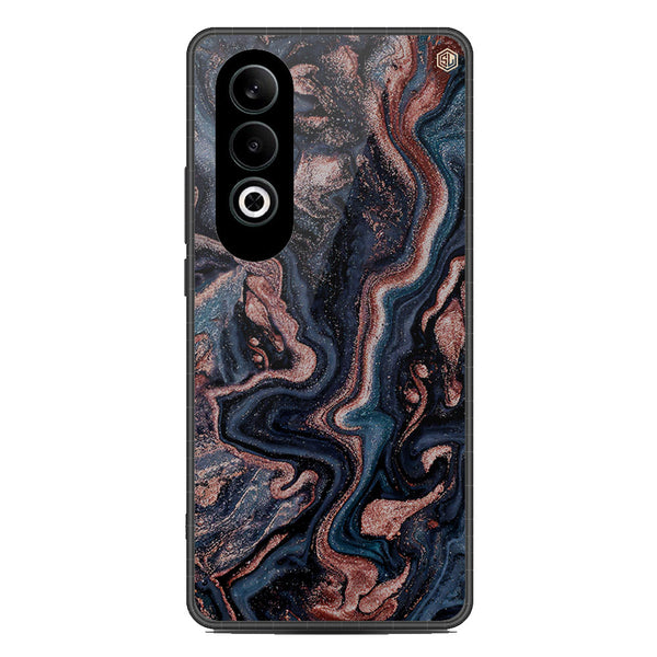 Marble Series Soft Phone Case - Metal Case - Design 4 - OnePlus Nord CE 4