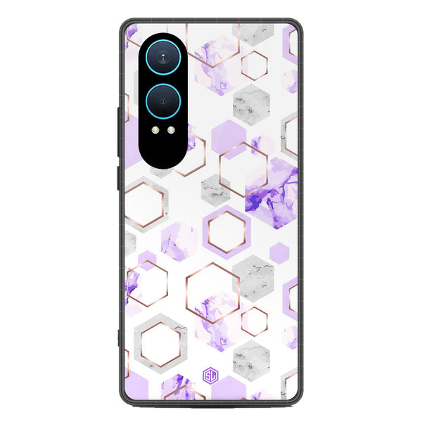 Stylish Marble Series Soft Phone Case - Metal Case - Design 5 - OnePlus Nord CE 4 Lite