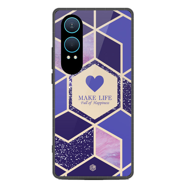 Happiness Series Soft Phone Case - Metal Case - Design 2 - OnePlus Nord CE 4 Lite