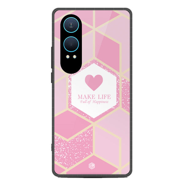 Happiness Series Soft Phone Case - Metal Case - Design 3 - OnePlus Nord CE 4 Lite