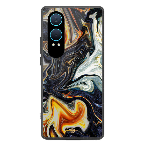 Marble Series Soft Phone Case - Metal Case - Design 1 - OnePlus Nord CE 4 Lite