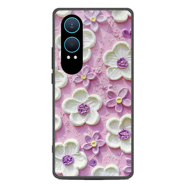 Floral Series Soft Phone Case - Metal Case - Design 4 - OnePlus Nord CE 4 Lite