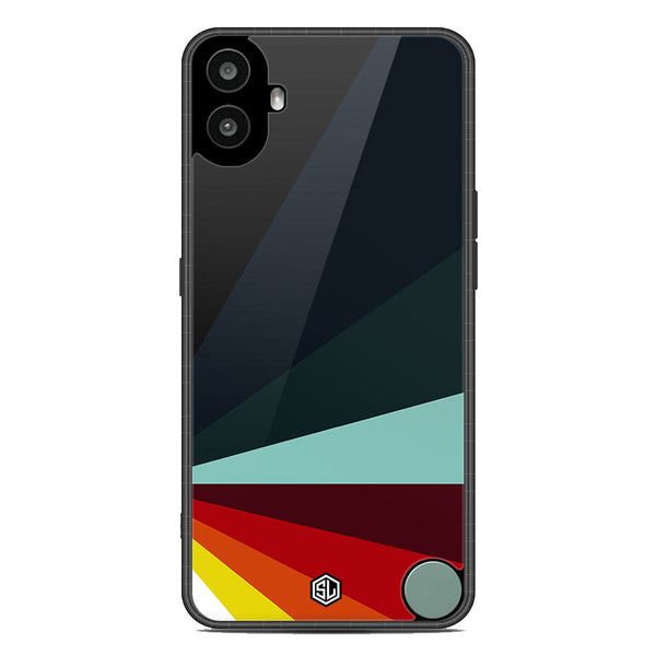 Retro Stripes Series Soft Phone Case - Metal Case - Design 1 - Nothing CMF Phone 1