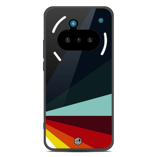 Retro Stripes Series Soft Phone Case - Metal Case - Design 1 - Nothing Phone 3a