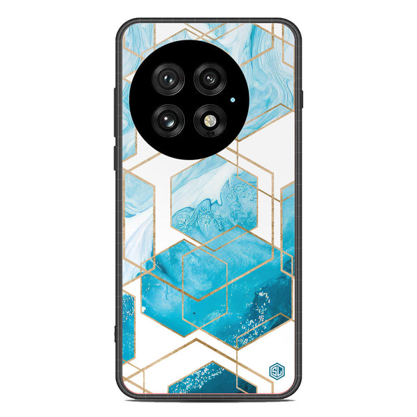 Stylish Marble Series Soft Phone Case - Metal Case - Design 1 - OnePlus 13