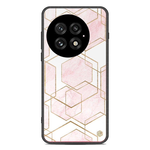 Stylish Marble Series Soft Phone Case - Metal Case - Design 3 - OnePlus 13
