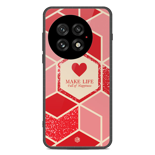 Happiness Series Soft Phone Case - Metal Case - Design 5 - OnePlus 13
