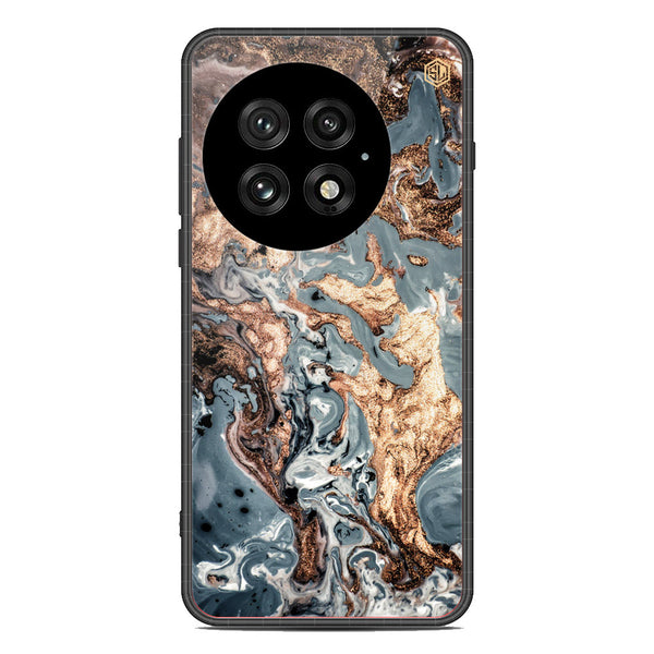 Marble Series Soft Phone Case - Metal Case - Design 5 - OnePlus 13