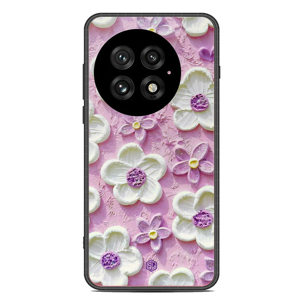 Floral Series Soft Phone Case - Metal Case - Design 4 - OnePlus 13