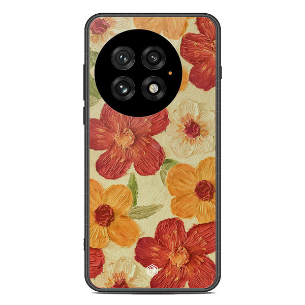 Floral Series Soft Phone Case - Metal Case - Design 6 - OnePlus 13