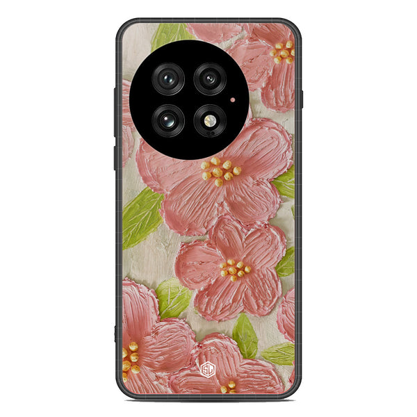 Floral Series Soft Phone Case - Metal Case - Design 9 - OnePlus 13