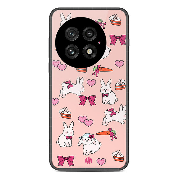 Cute Korean Design Series Soft Phone Case - Premium Glass Case - Design 1 - OnePlus 13