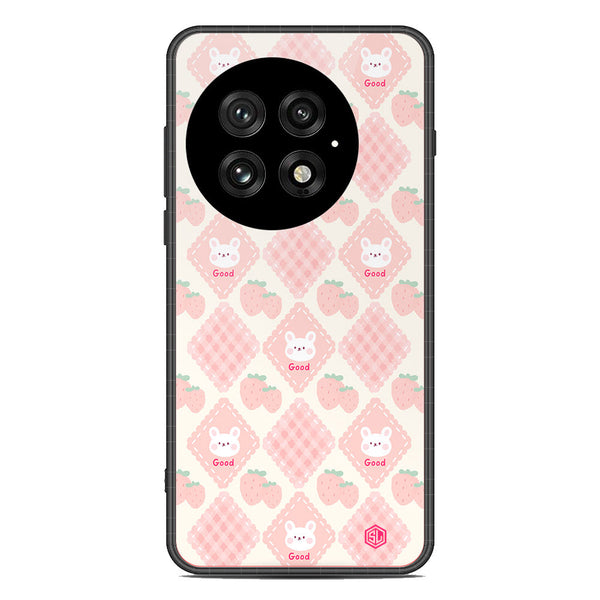 Cute Korean Design Series Soft Phone Case - Premium Glass Case - Design 3 - OnePlus 13