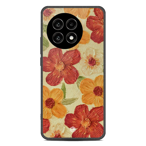 Floral Series Soft Phone Case - Metal Case - Design 6 - OnePlus 13R