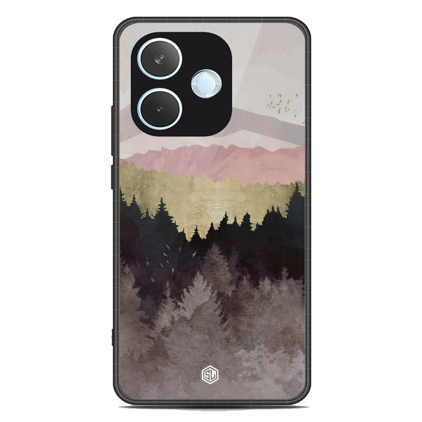 Mountains Wanderlust Series Soft Phone Case - Metal Case - Design 2 - Oppo A5 Pro 5G