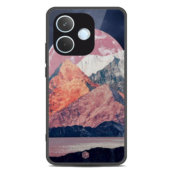 Mountains Wanderlust Series Soft Phone Case - Metal Case - Design 5 -Oppo A5 Pro 4G