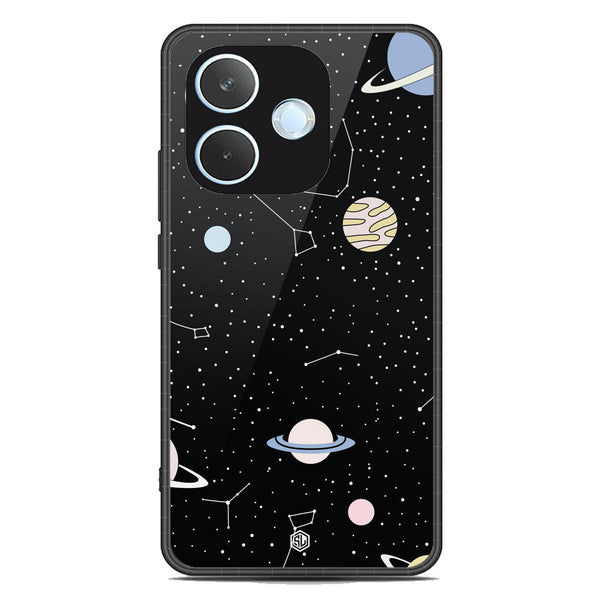 Space Series Soft Phone Case - Metal Case - Design 1 - Oppo A5 Pro 5G