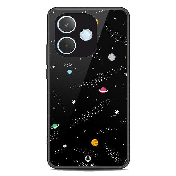 Space Series Soft Phone Case - Metal Case - Design 2 -Oppo A5 Pro 4G
