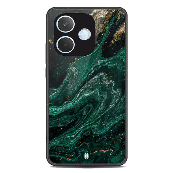 Marble Series Soft Phone Case - Metal Case - Design 3 -Oppo A5 Pro 4G