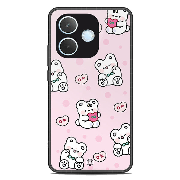 Cute Chic Series Soft Phone Case - Metal Case - Design 1 -Oppo A5 Pro 4G