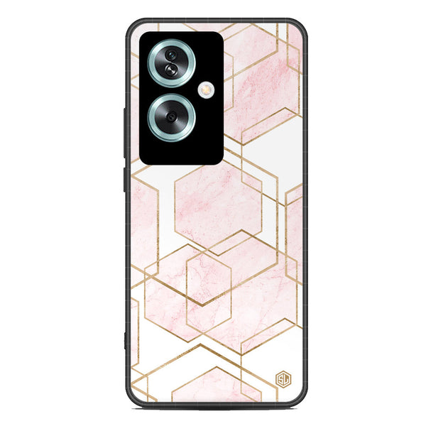 Stylish Marble Series Soft Phone Case - Metal Case - Design 3 - Oppo A79