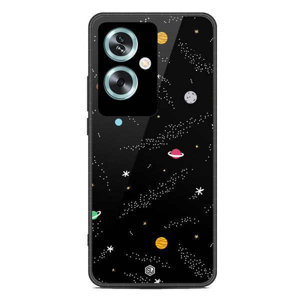 Space Series Soft Phone Case - Metal Case - Design 2 - Oppo A79