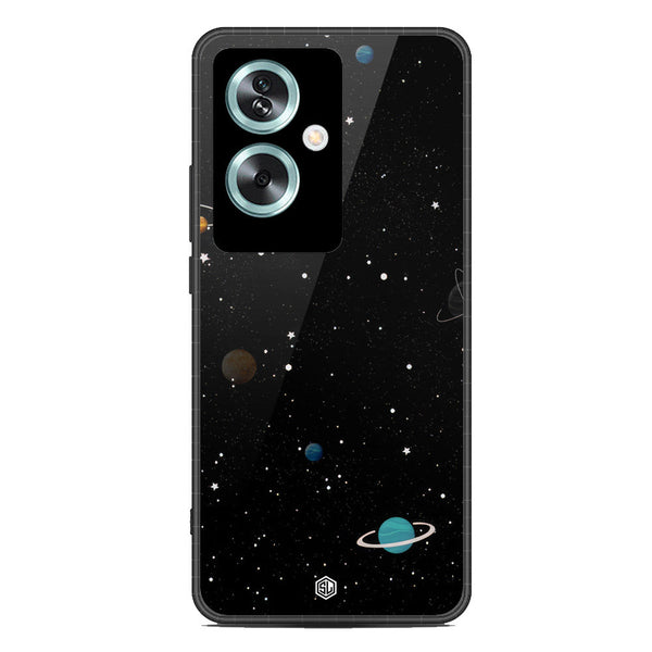 Space Series Soft Phone Case - Metal Case - Design 3 - Oppo A79
