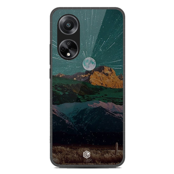 Mountains Wanderlust Series Soft Phone Case - Metal Case - Design 3 - Oppo A1