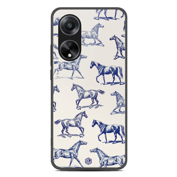 Trending Designs Series Soft Phone Case - Metal Case - Design 3 - Oppo A1