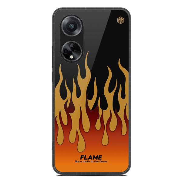 Trending Designs Series Soft Phone Case - Metal Case - Design 4 - Oppo A1