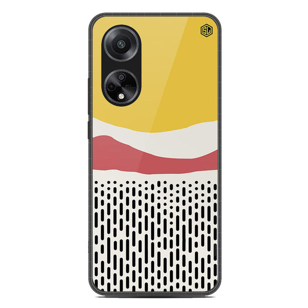 Polka Dots Series Soft Phone Case - Metal Case - Design 1 - Oppo A1