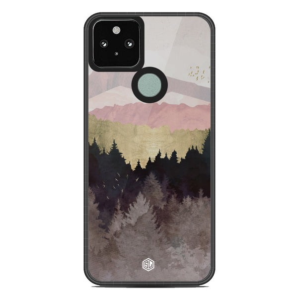 Mountains Wanderlust Series Soft Phone Case - Metal Case - Design 2 - Google Pixel 5