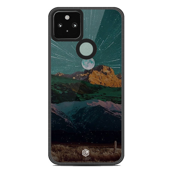 Mountains Wanderlust Series Soft Phone Case - Metal Case - Design 3 - Google Pixel 5