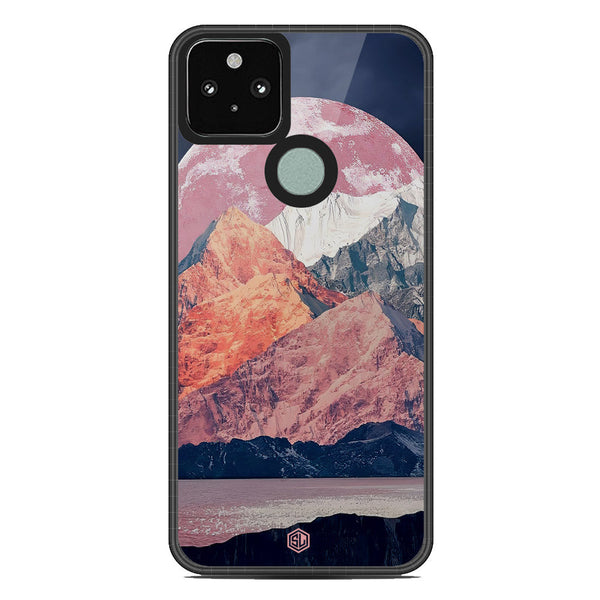Mountains Wanderlust Series Soft Phone Case - Metal Case - Design 5 - Google Pixel 5