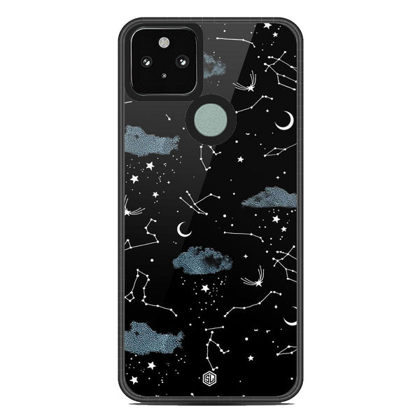 Space Series Soft Phone Case - Premium Glass Case - Design 5 - Google Pixel 5