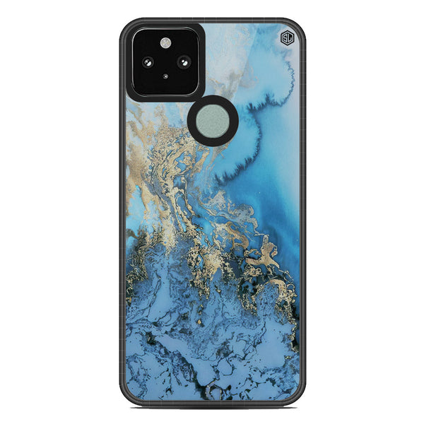 Marble Series Soft Phone Case - Premium Glass Case - Design 2 - Google Pixel 5