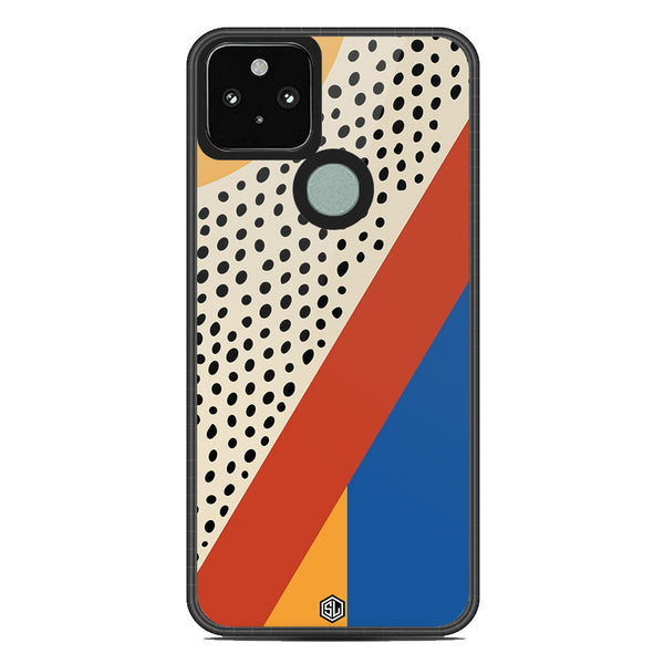 Polka Dots Series Soft Phone Case - Metal Case - Design 4 - Google Pixel 5