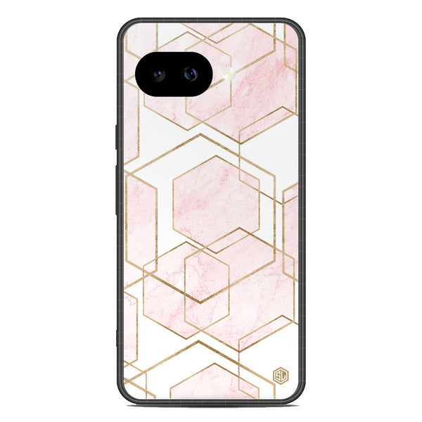Stylish Marble Series Soft Phone Case - Metal Case - Design 3 - Google Pixel 9a