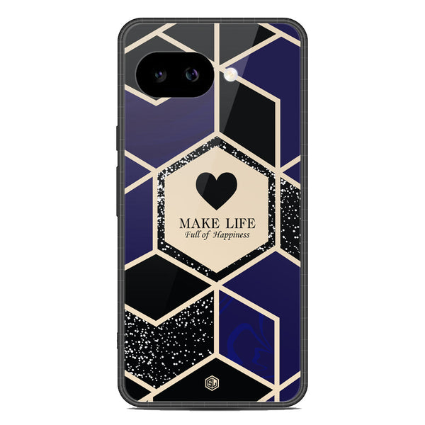 Happiness Series Soft Phone Case - Metal Case - Design 1 - Google Pixel 9a