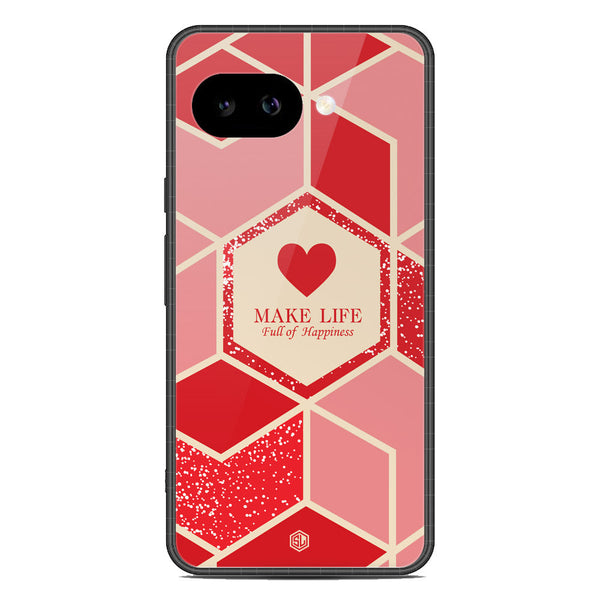Happiness Series Soft Phone Case - Metal Case - Design 5 - Google Pixel 9a