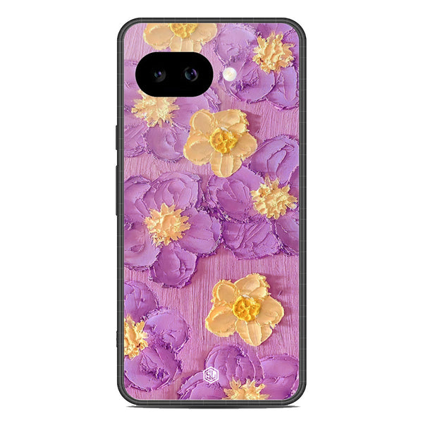 Floral Series Soft Phone Case - Metal Case - Design 8 - Google Pixel 9a