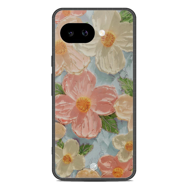 Floral Series Soft Phone Case - Metal Case - Design 16 - Google Pixel 9a