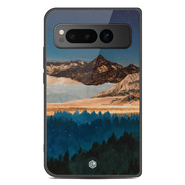 Mountains Wanderlust Series Soft Phone Case - Metal Case - Design 1 - Google Pixel Fold