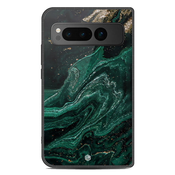 Marble Series Soft Phone Case - Metal Case - Design 3 - Google Pixel Fold