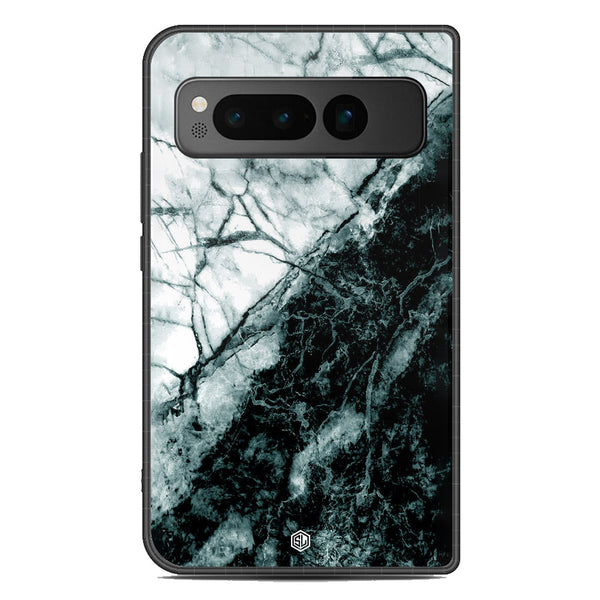 Marble Series Soft Phone Case - Metal Case - Design 6 - Google Pixel Fold